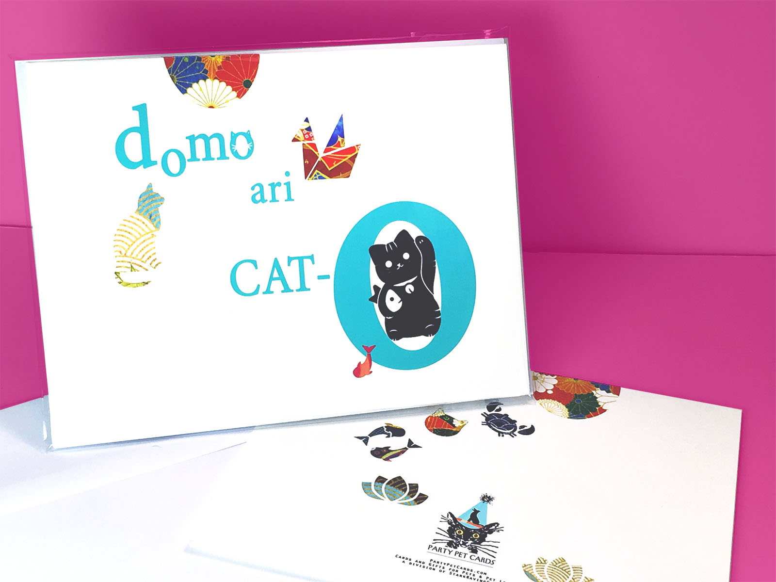 Domo Ari-CAT-O Thank You Cards