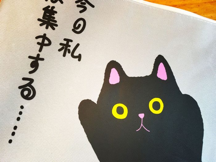 Cat Document or iPad Bag, Japanese Kawaii-Style