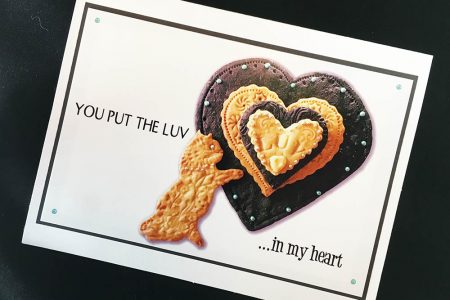 You Put the LUV in My Heart Greeting Card