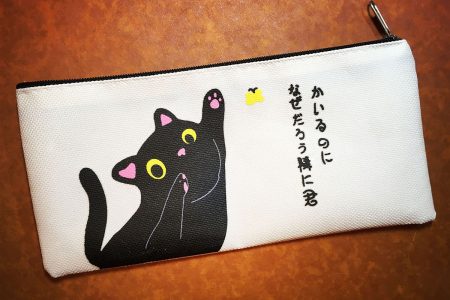 Cat Pencil Bag, Japanese Kawaii-Style