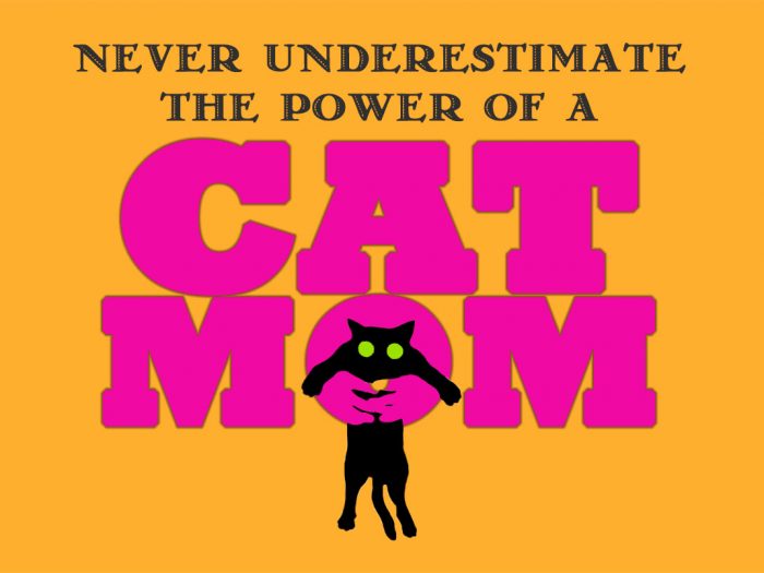 Power of Cat Mom Card