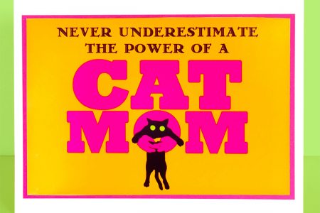 Power of Cat Mom Card